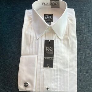 Jos. A. Bank Men's White Dress Shirt